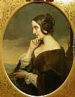Portrait de Marie d'Agoult by Henri Lehmann